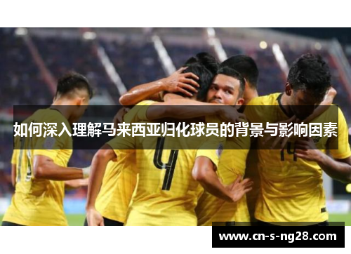 如何深入理解马来西亚归化球员的背景与影响因素